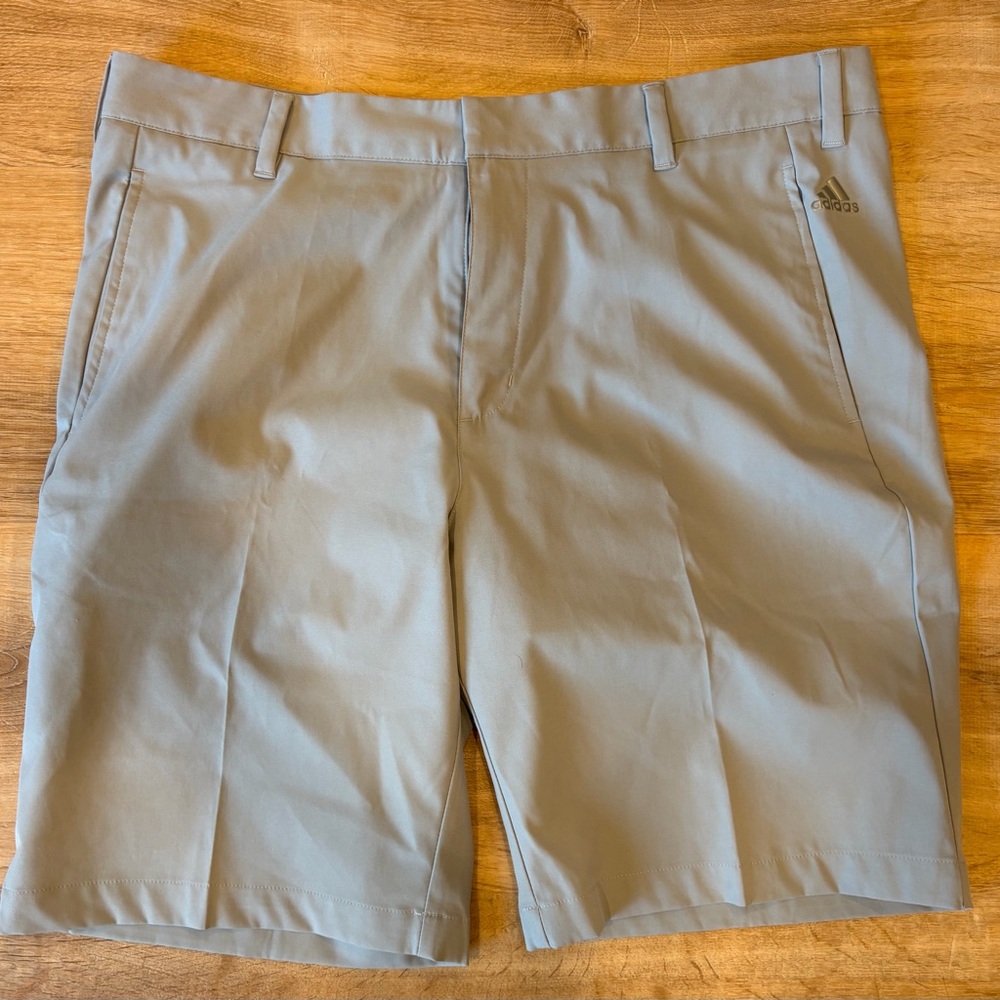 Adidas Men's Gray Climalite Golf Shorts